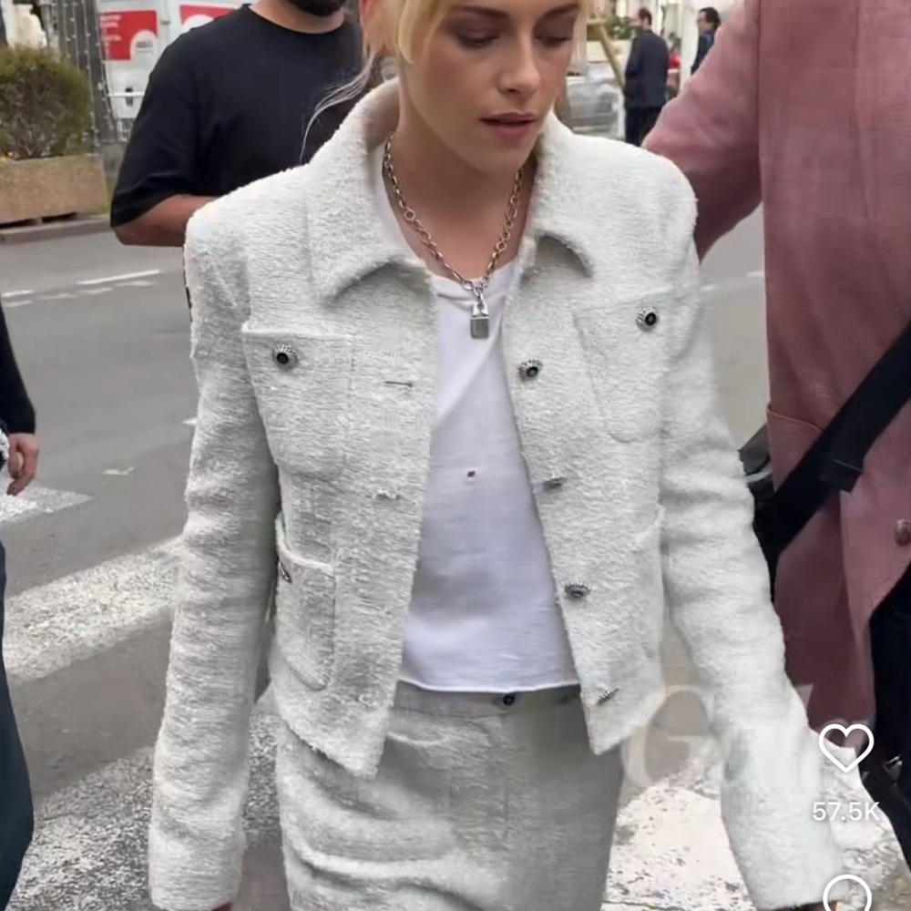 Derek Lam 10 Crosby jacket Size 0 cream or off white - Picture 4 of 7